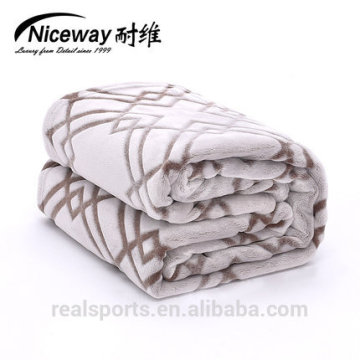 Tissu de couverture de flanelle Niceway en couverture de flanelle de haute qualité